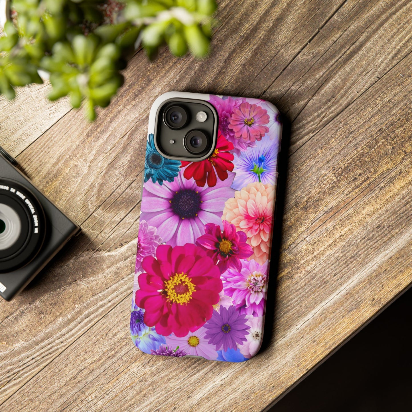 Flower Power Tough Case – Vibrant Floral Phone Protection