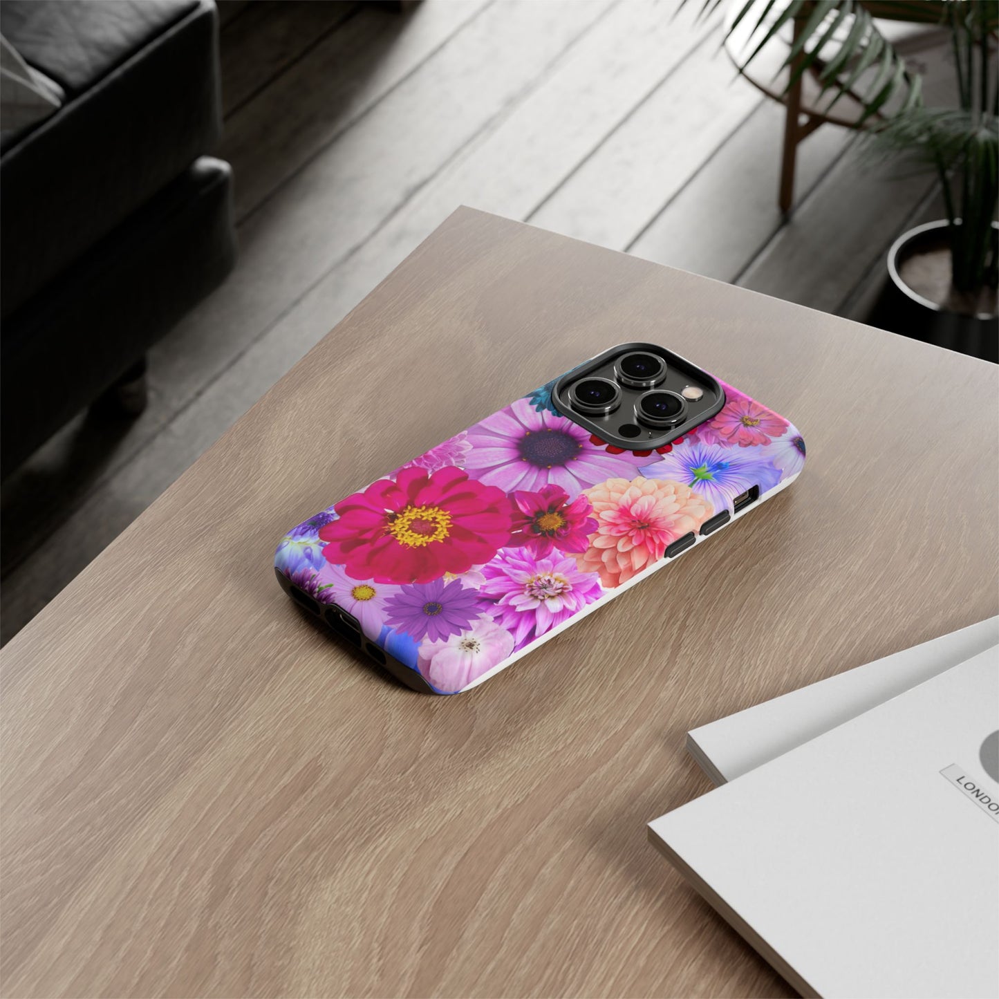 Flower Power Tough Case – Vibrant Floral Phone Protection