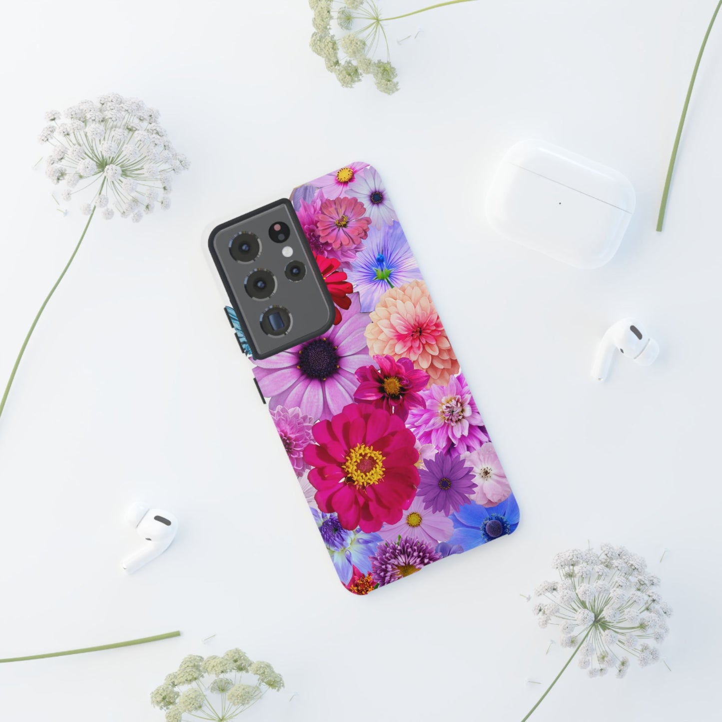 Flower Power Tough Case – Vibrant Floral Phone Protection