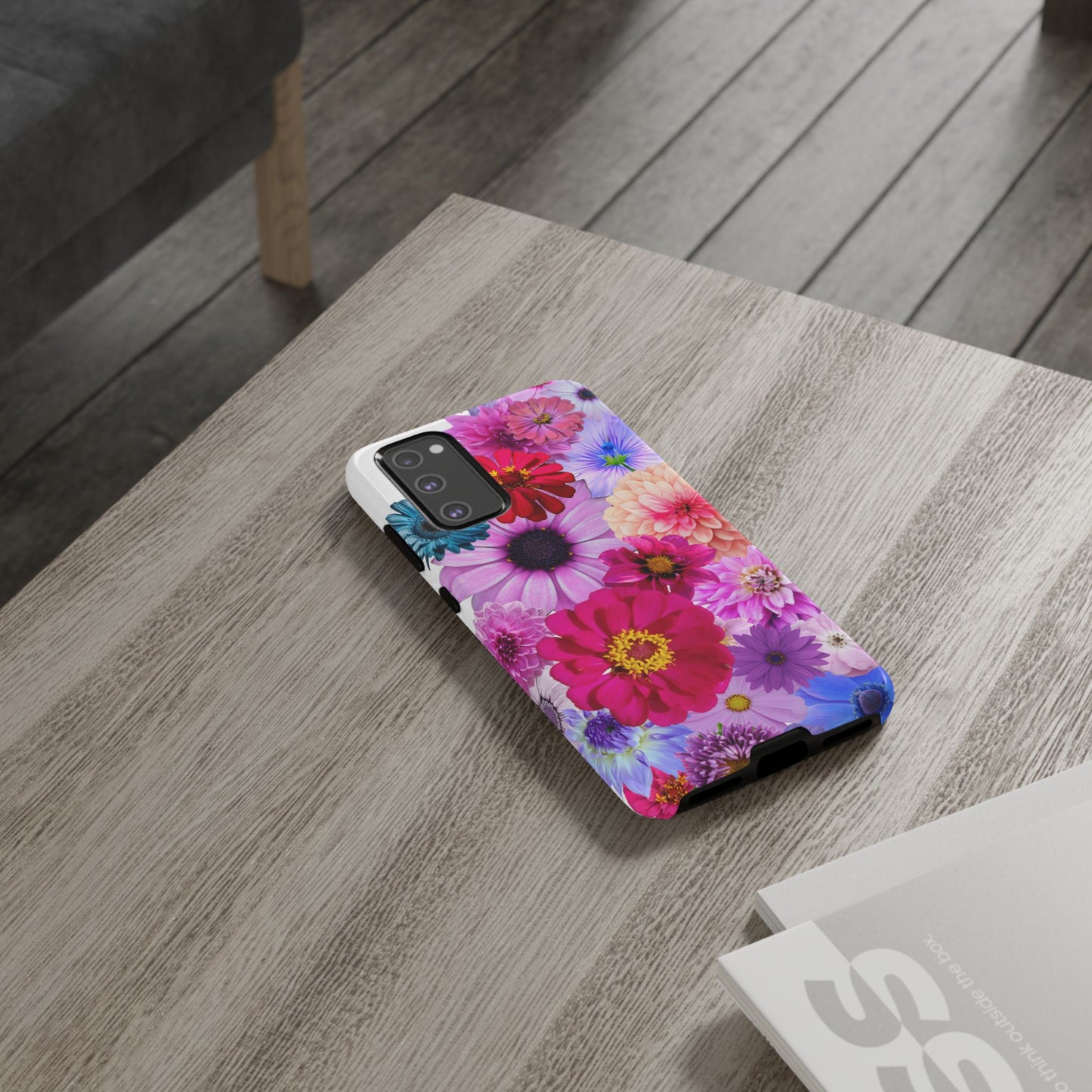 Flower Power Tough Case – Vibrant Floral Phone Protection