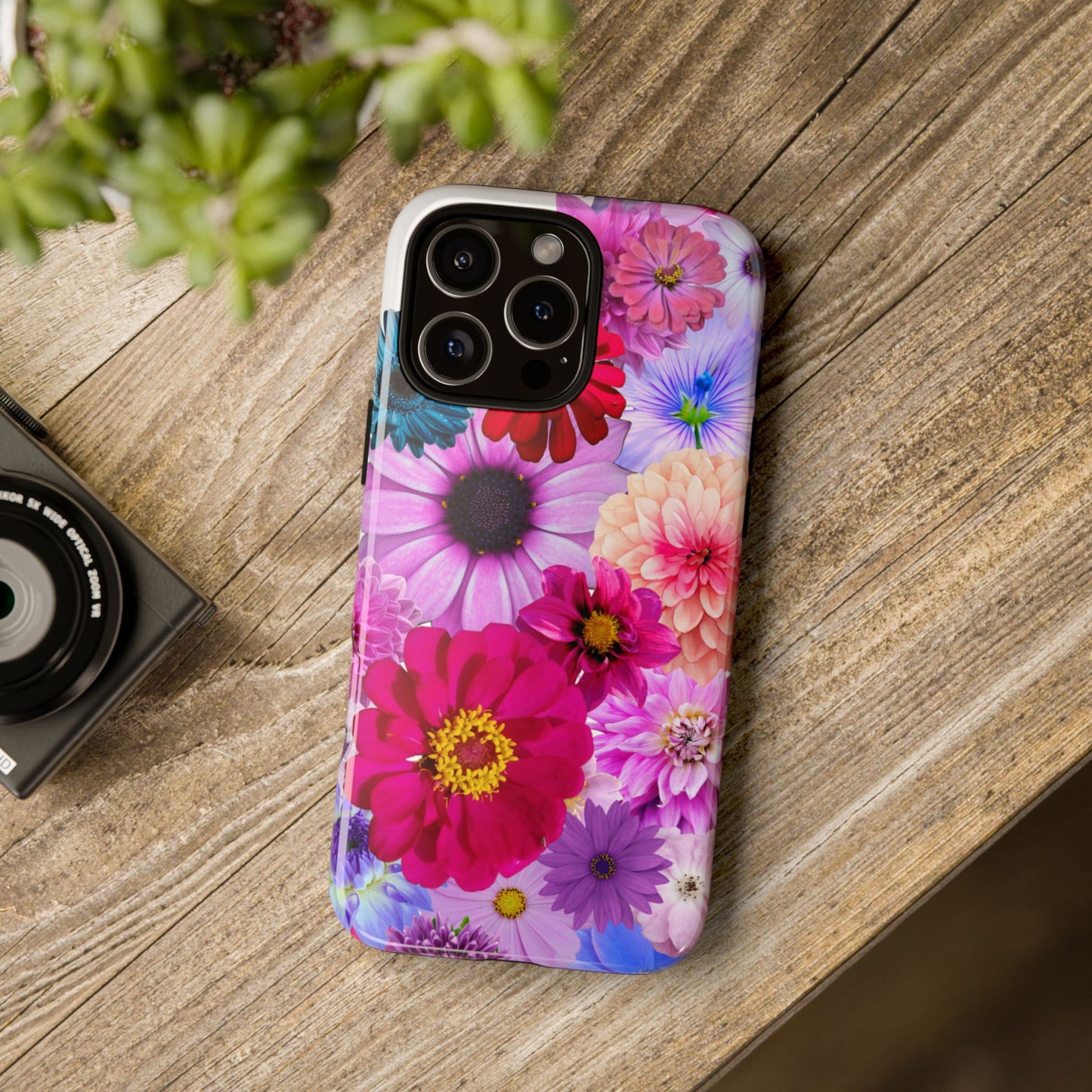 Flower Power Tough Case – Vibrant Floral Phone Protection