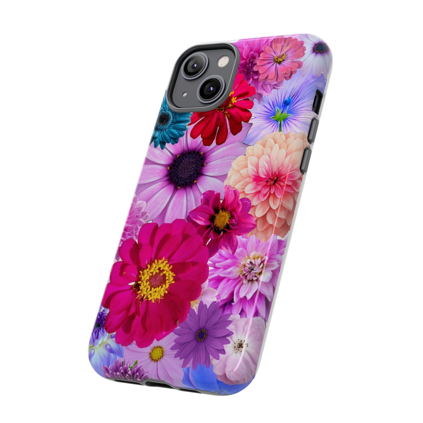 Flower Power Tough Case – Vibrant Floral Phone Protection