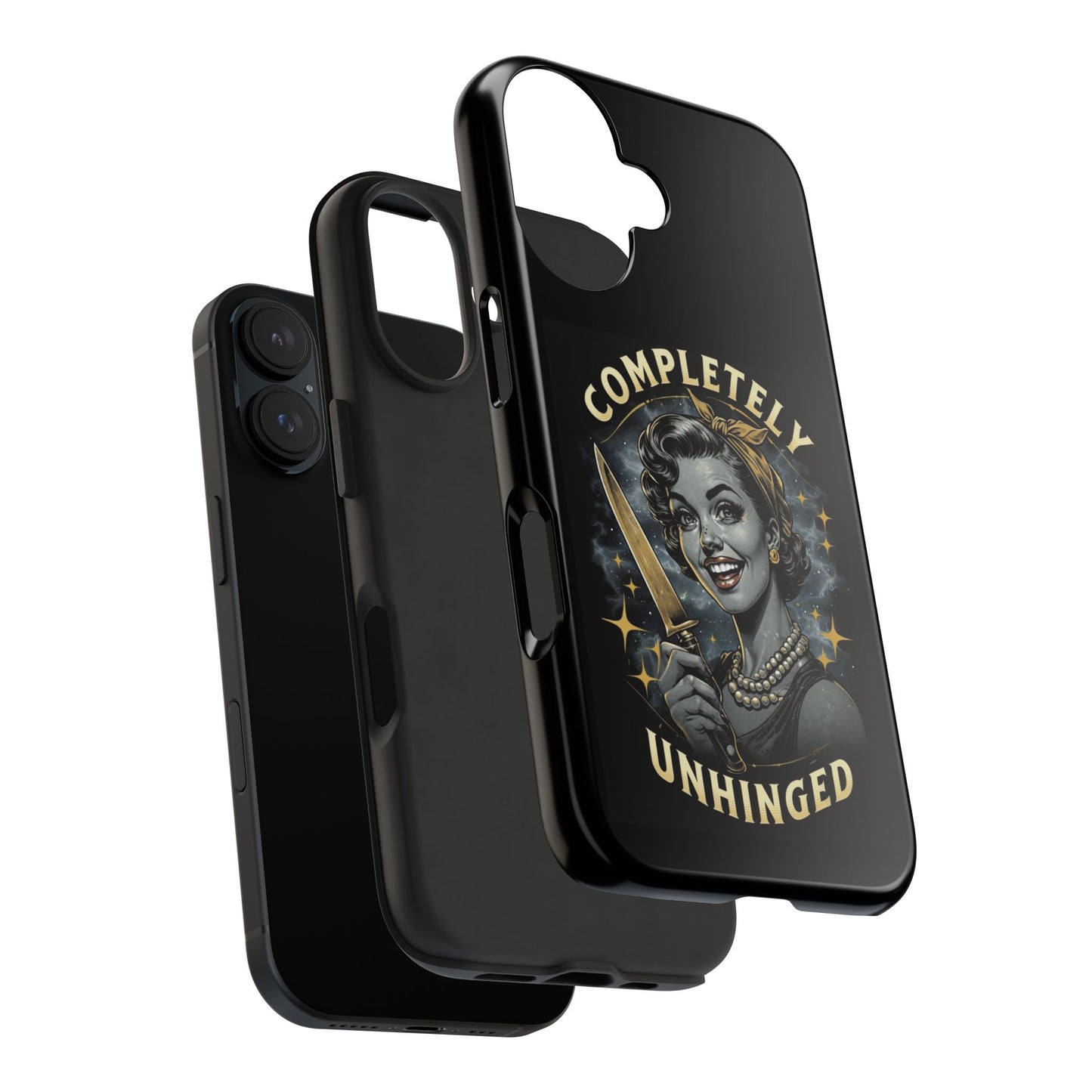 Tough Phone Cases- Completely Unhinged