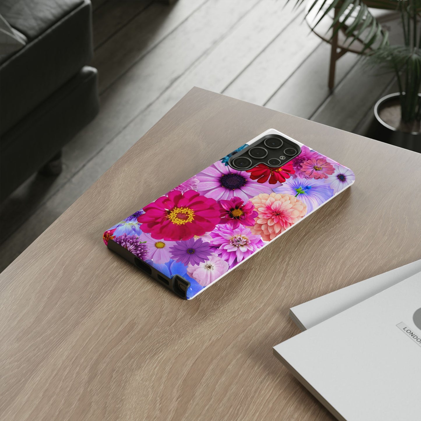 Flower Power Tough Case – Vibrant Floral Phone Protection