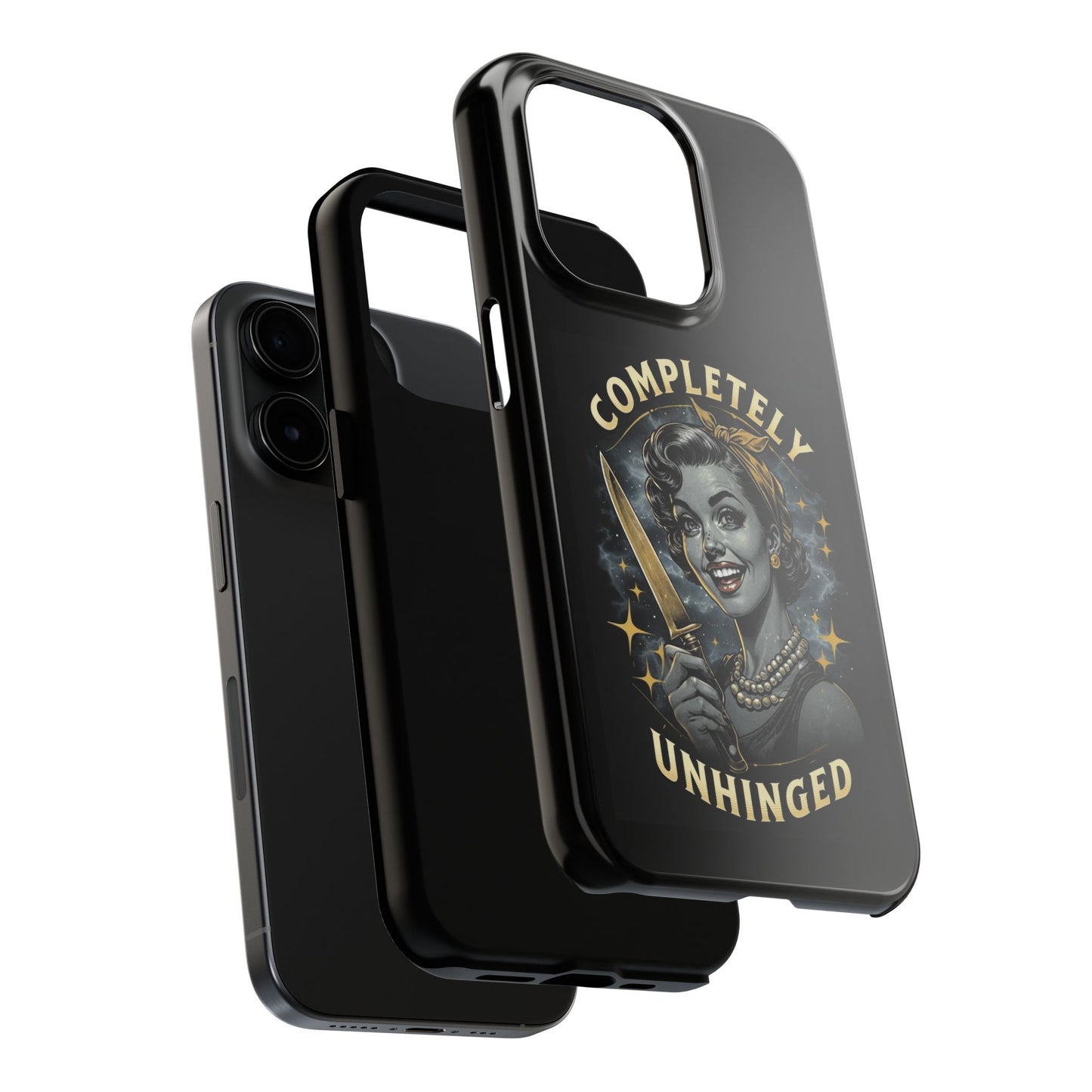 Tough Phone Cases- Completely Unhinged