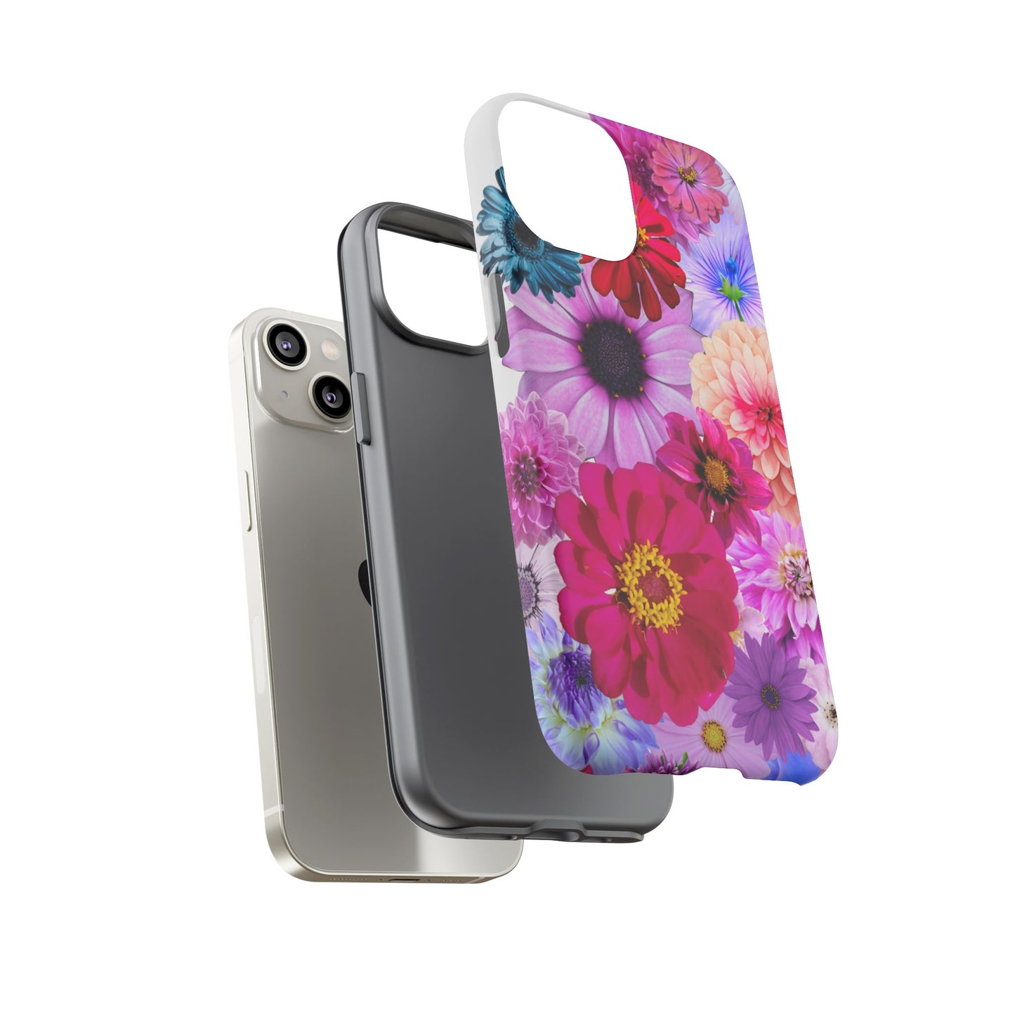 Flower Power Tough Case – Vibrant Floral Phone Protection