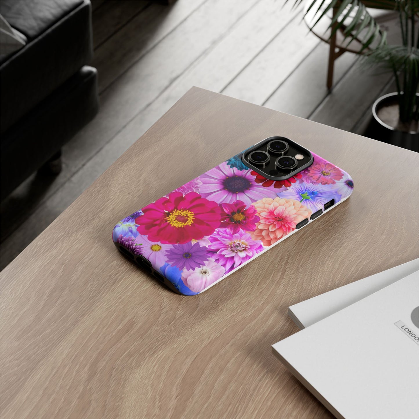 Flower Power Tough Case – Vibrant Floral Phone Protection