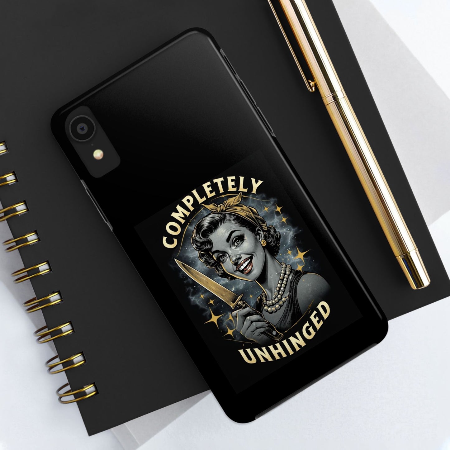 Tough Phone Cases- Completely Unhinged