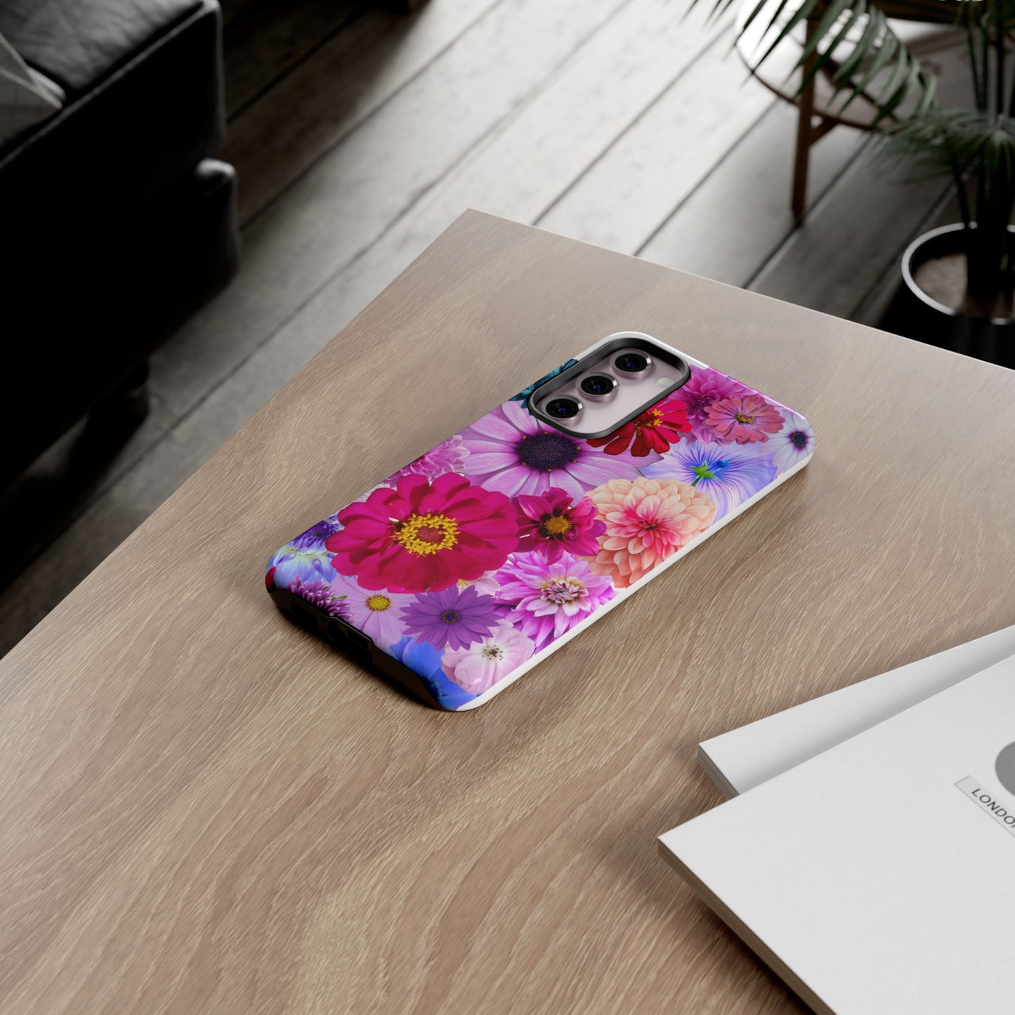 Flower Power Tough Case – Vibrant Floral Phone Protection