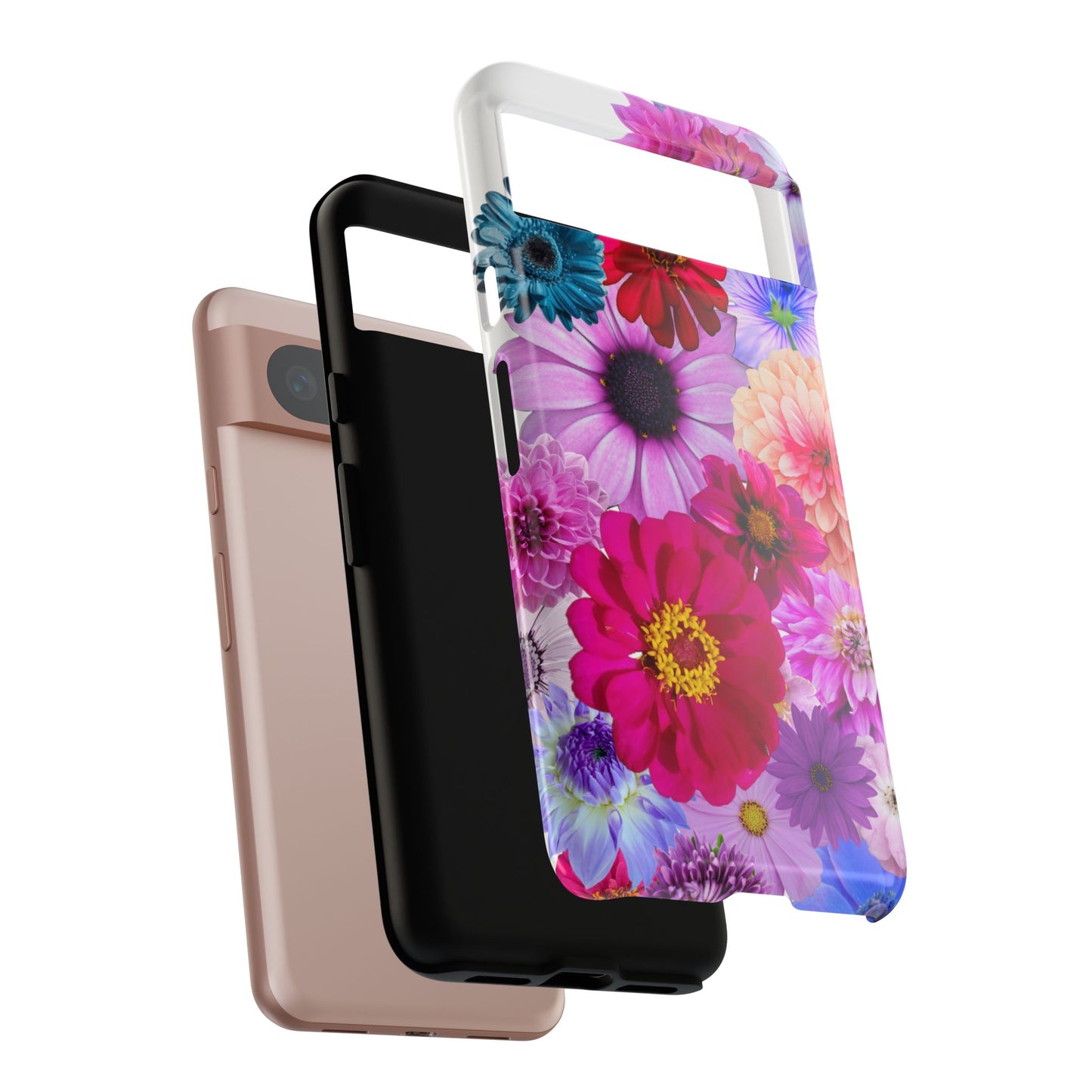 Flower Power Tough Case – Vibrant Floral Phone Protection