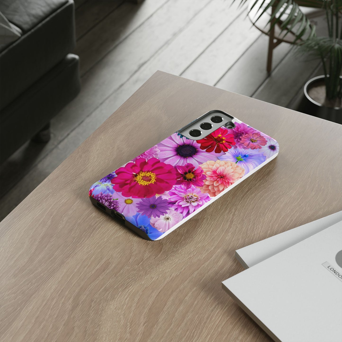 Flower Power Tough Case – Vibrant Floral Phone Protection