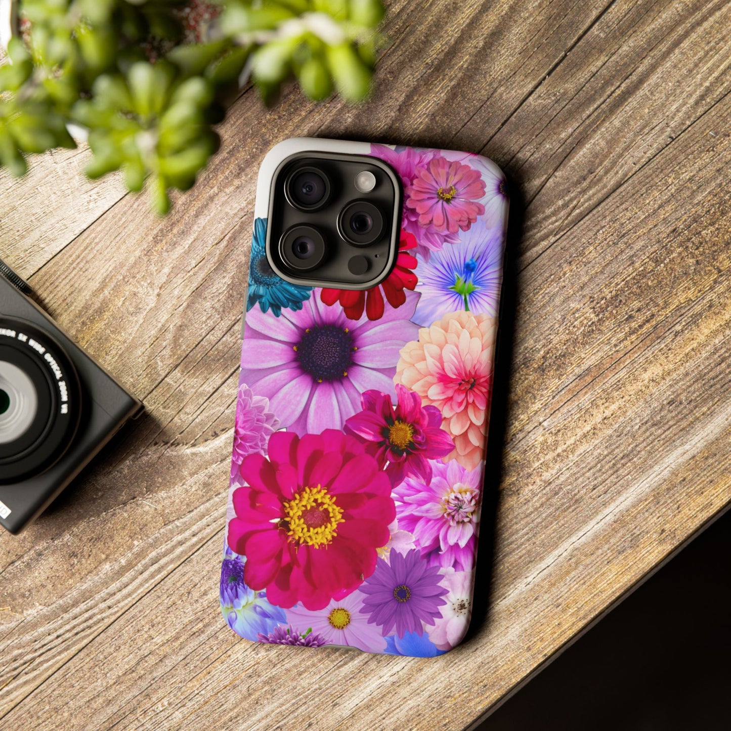 Flower Power Tough Case – Vibrant Floral Phone Protection