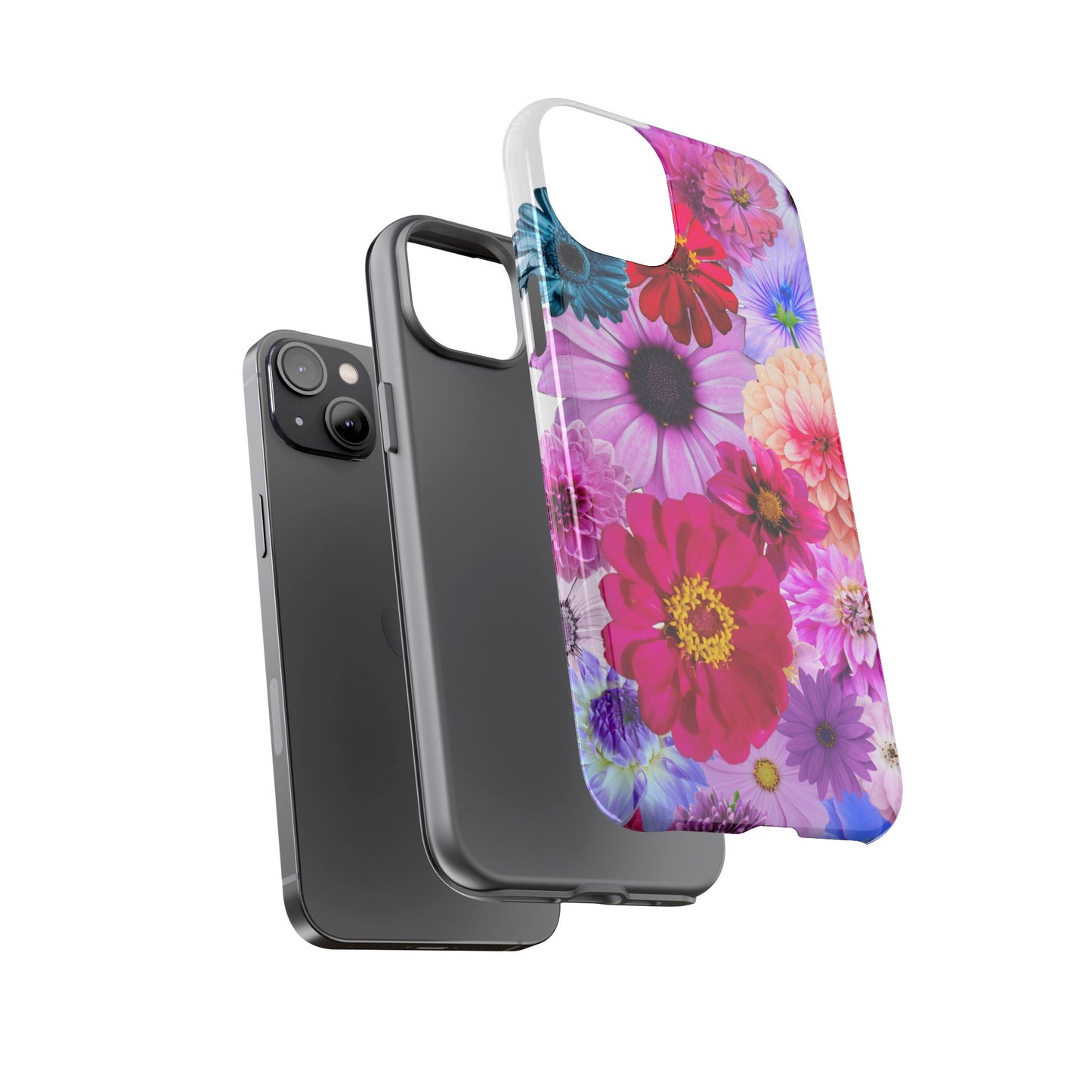 Flower Power Tough Case – Vibrant Floral Phone Protection