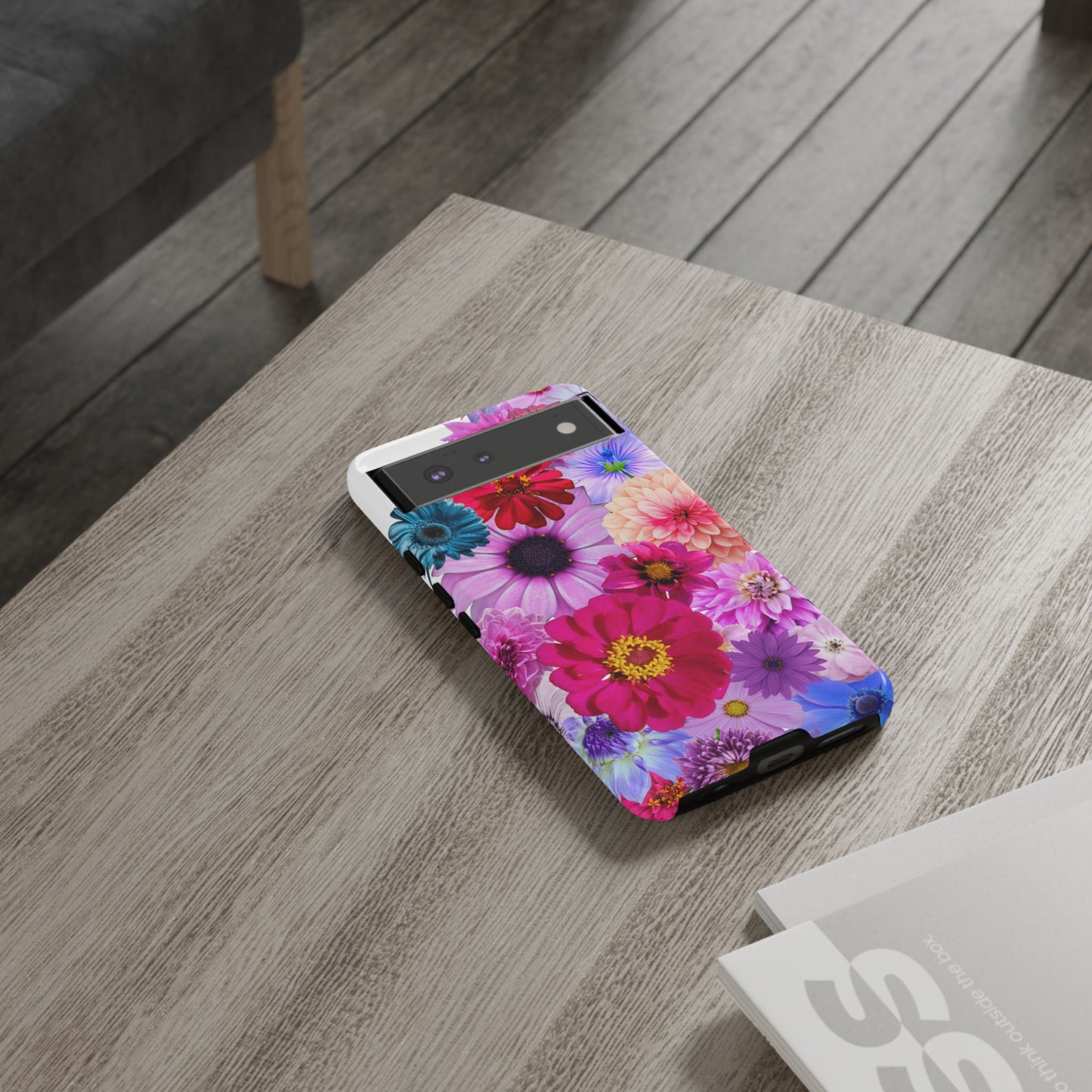 Flower Power Tough Case – Vibrant Floral Phone Protection