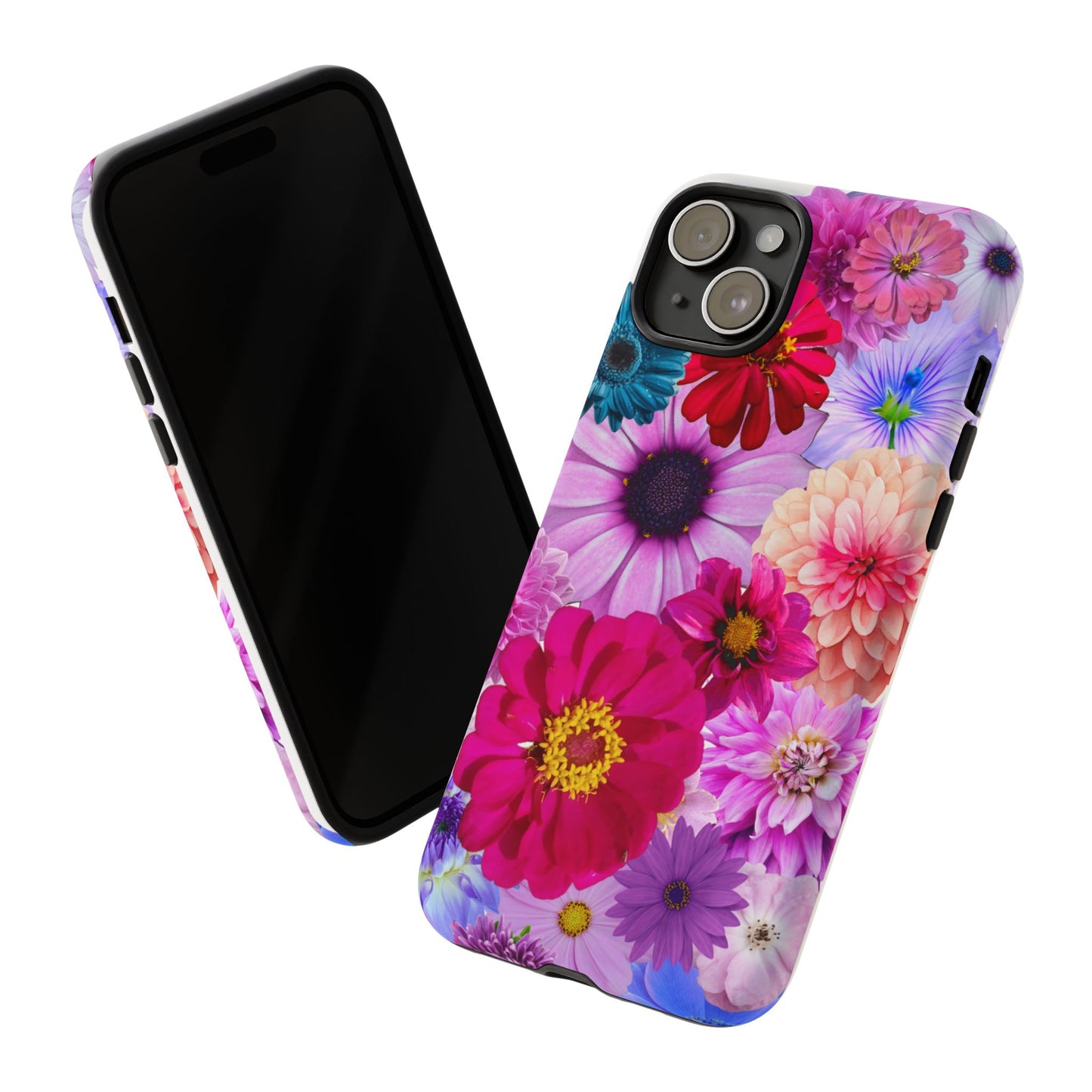 Flower Power Tough Case – Vibrant Floral Phone Protection