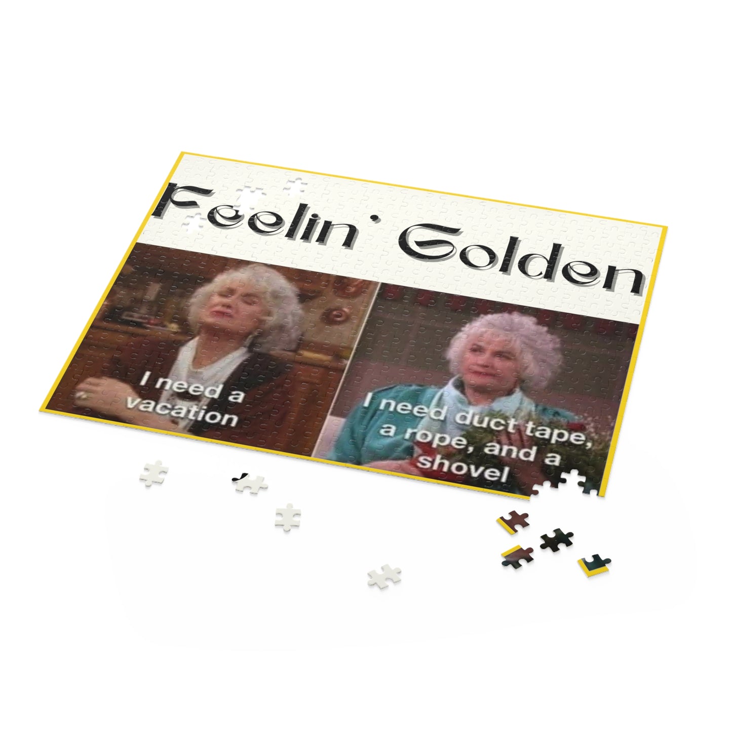 Feelin' Golden Puzzle - 500-Piece Retro Vibe