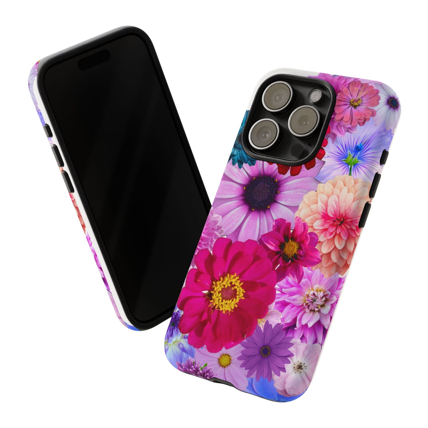 Flower Power Tough Case – Vibrant Floral Phone Protection