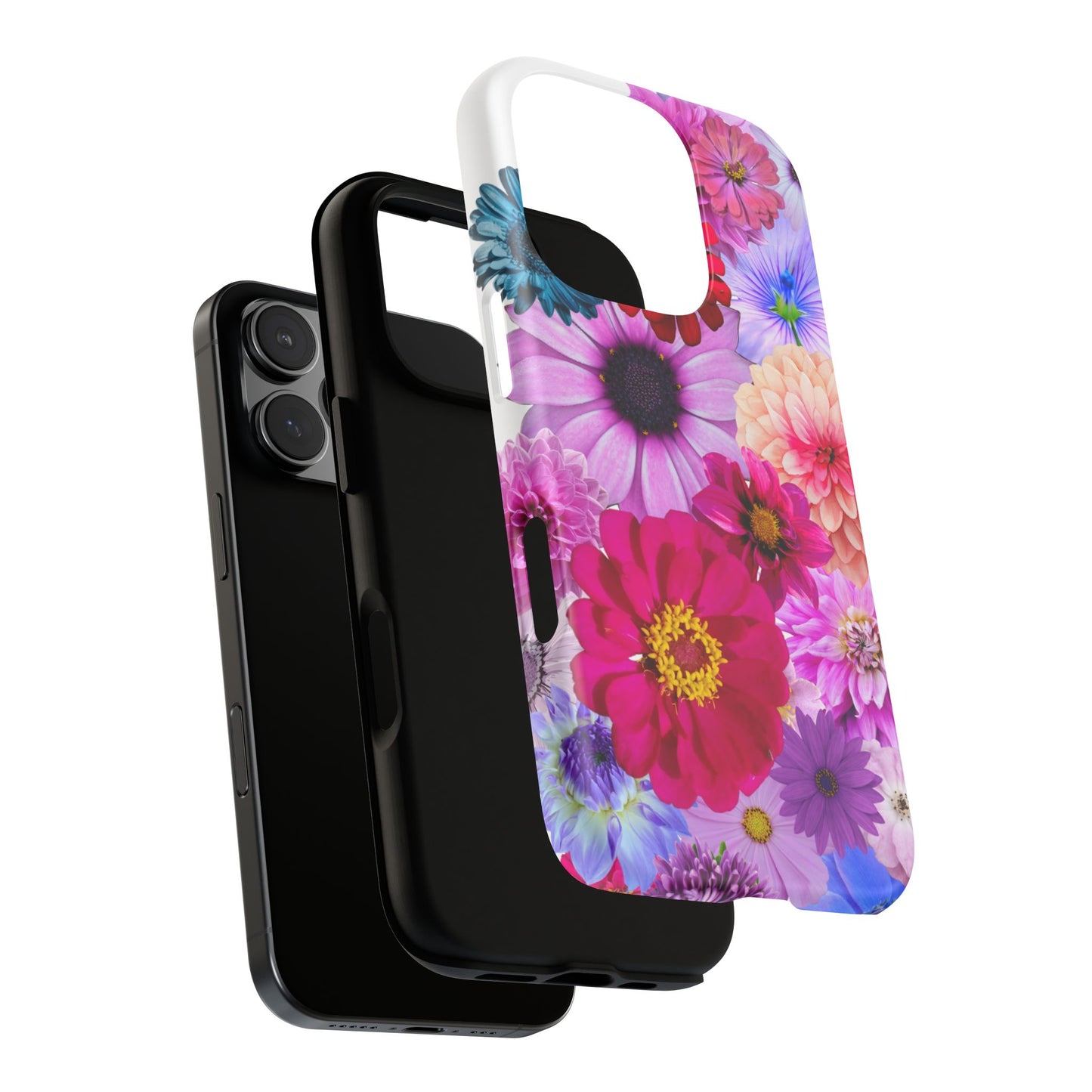 Flower Power Tough Case – Vibrant Floral Phone Protection