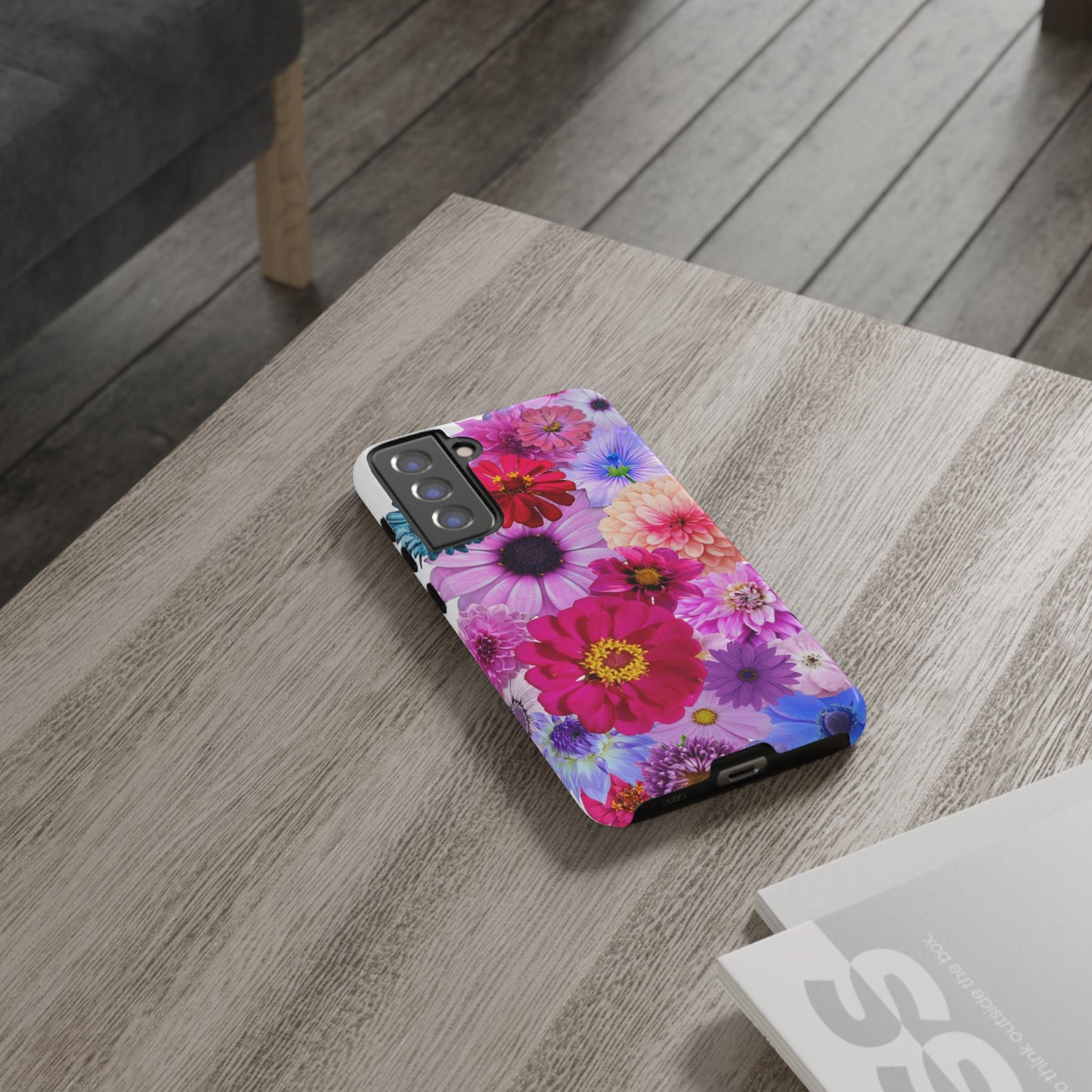 Flower Power Tough Case – Vibrant Floral Phone Protection