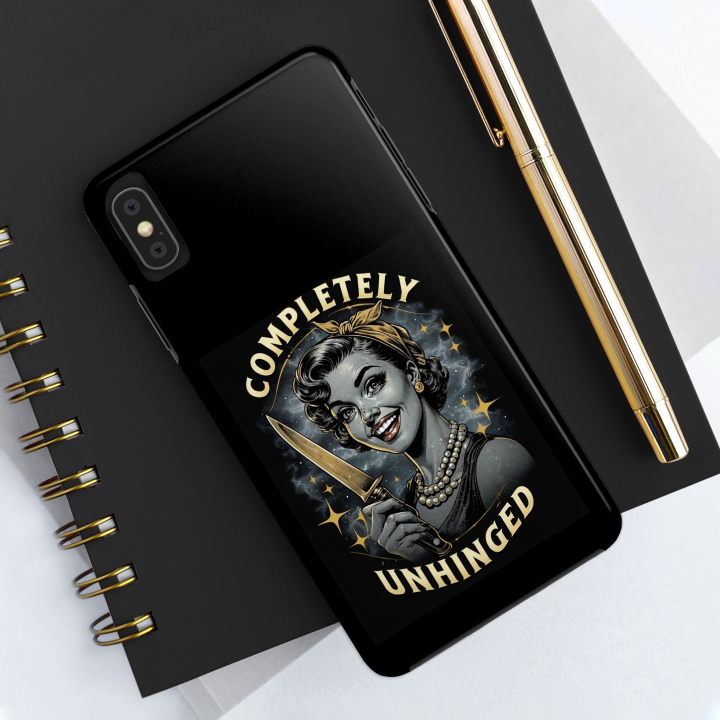 Tough Phone Cases- Completely Unhinged