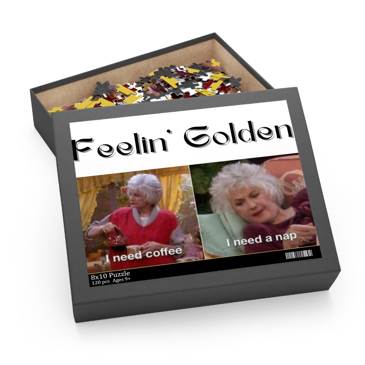 Feelin' Golden Coffee & Nap Puzzle - 500 Pieces