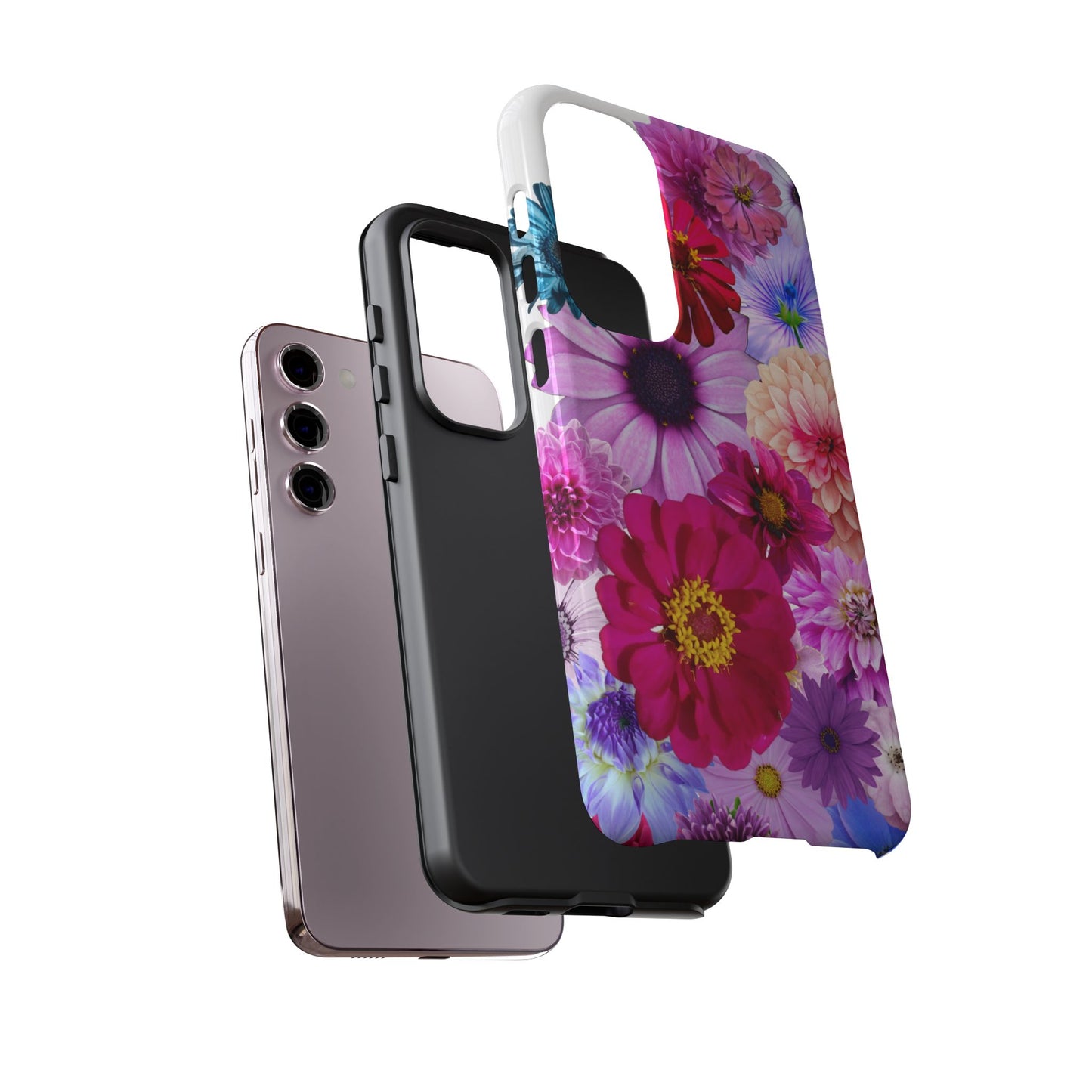 Flower Power Tough Case – Vibrant Floral Phone Protection