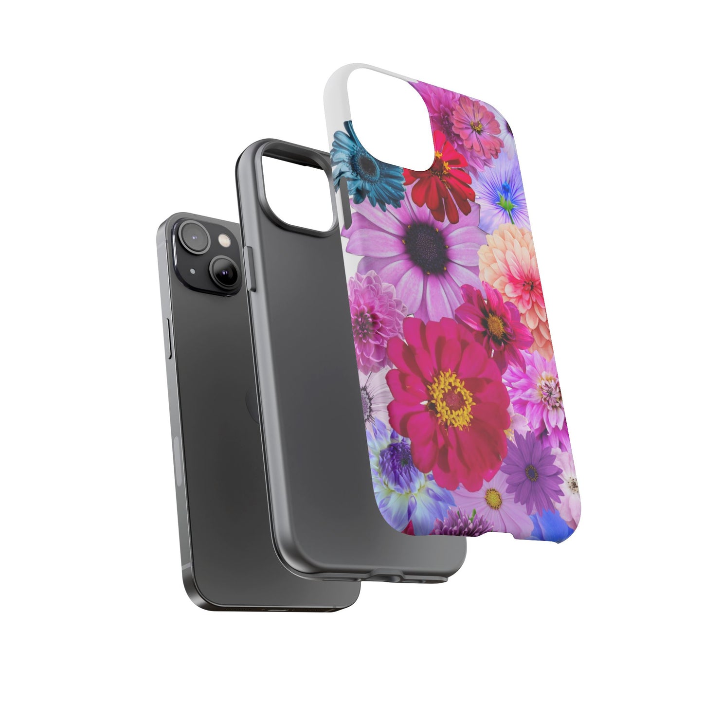 Flower Power Tough Case – Vibrant Floral Phone Protection