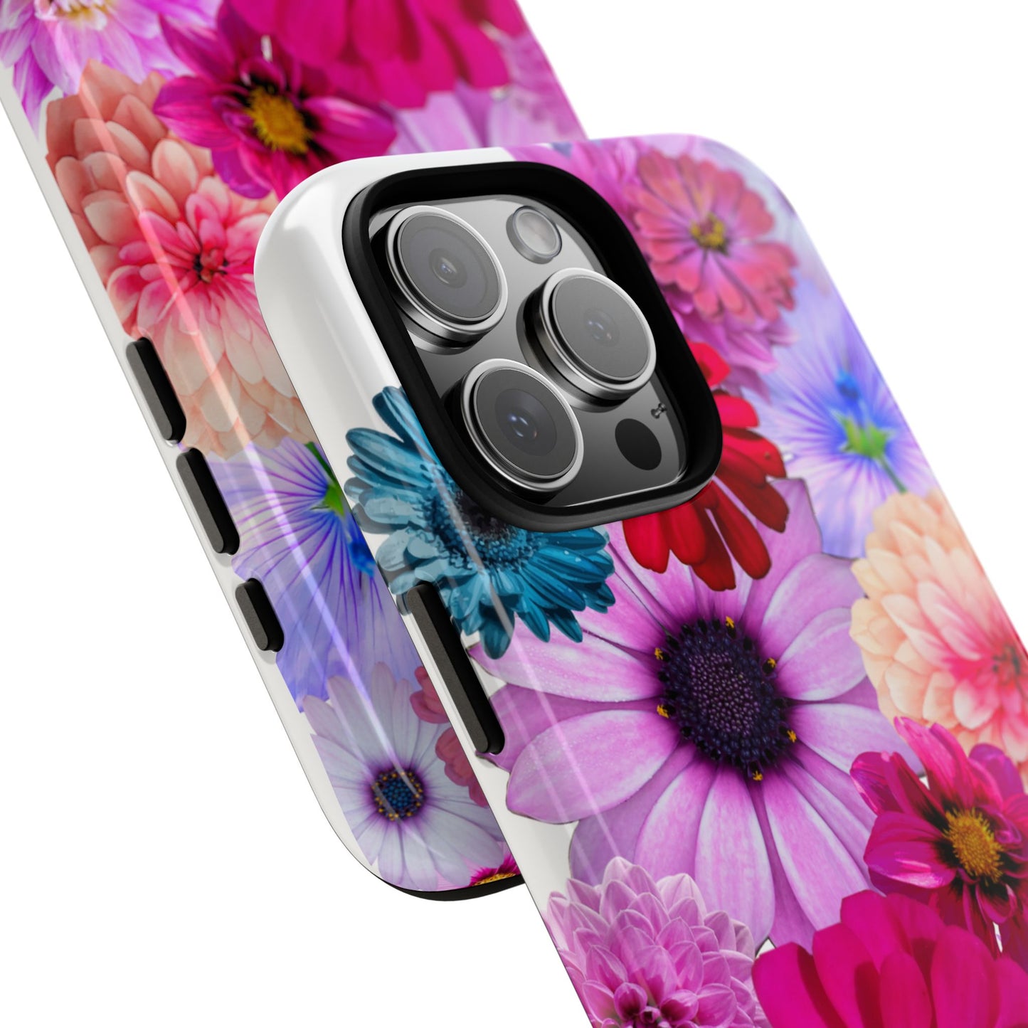 Flower Power Tough Case – Vibrant Floral Phone Protection