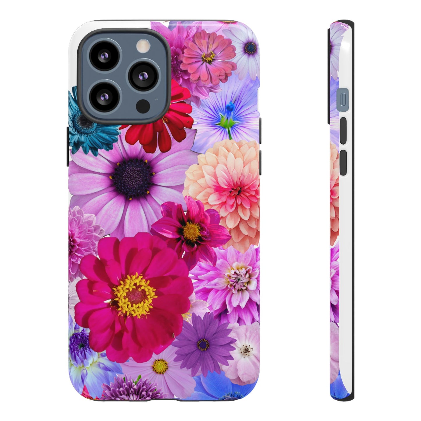 Flower Power Tough Case – Vibrant Floral Phone Protection