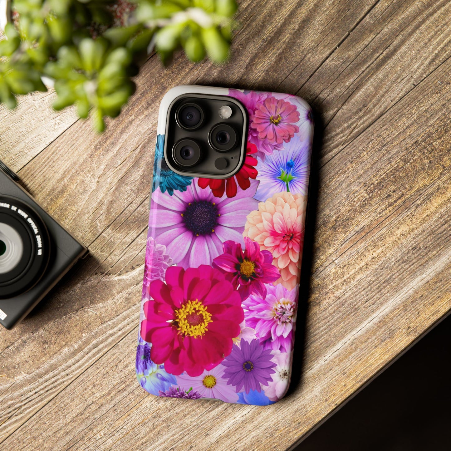 Flower Power Tough Case – Vibrant Floral Phone Protection