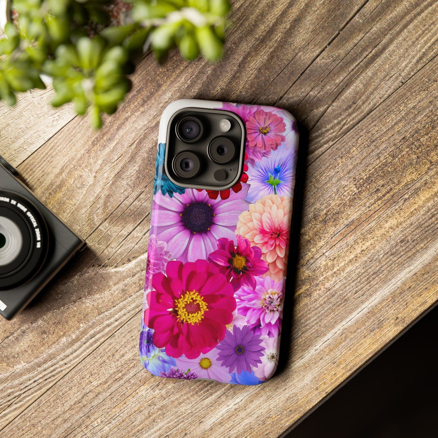 Flower Power Tough Case – Vibrant Floral Phone Protection