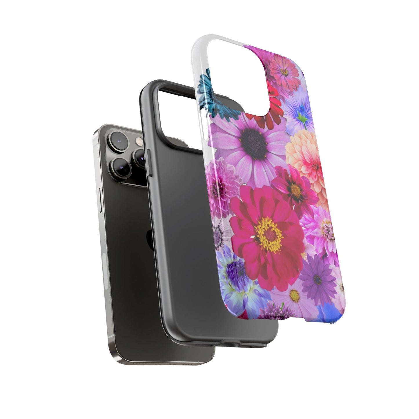 Flower Power Tough Case – Vibrant Floral Phone Protection