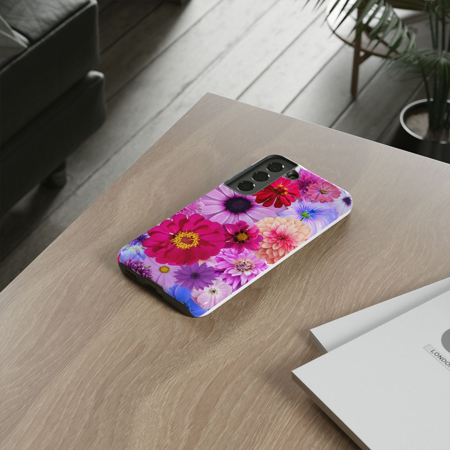 Flower Power Tough Case – Vibrant Floral Phone Protection