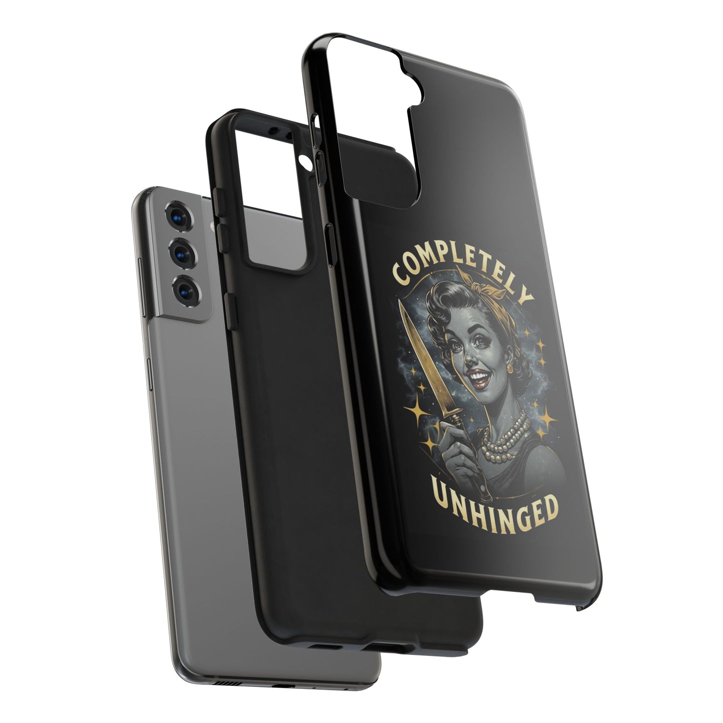 Tough Phone Cases- Completely Unhinged