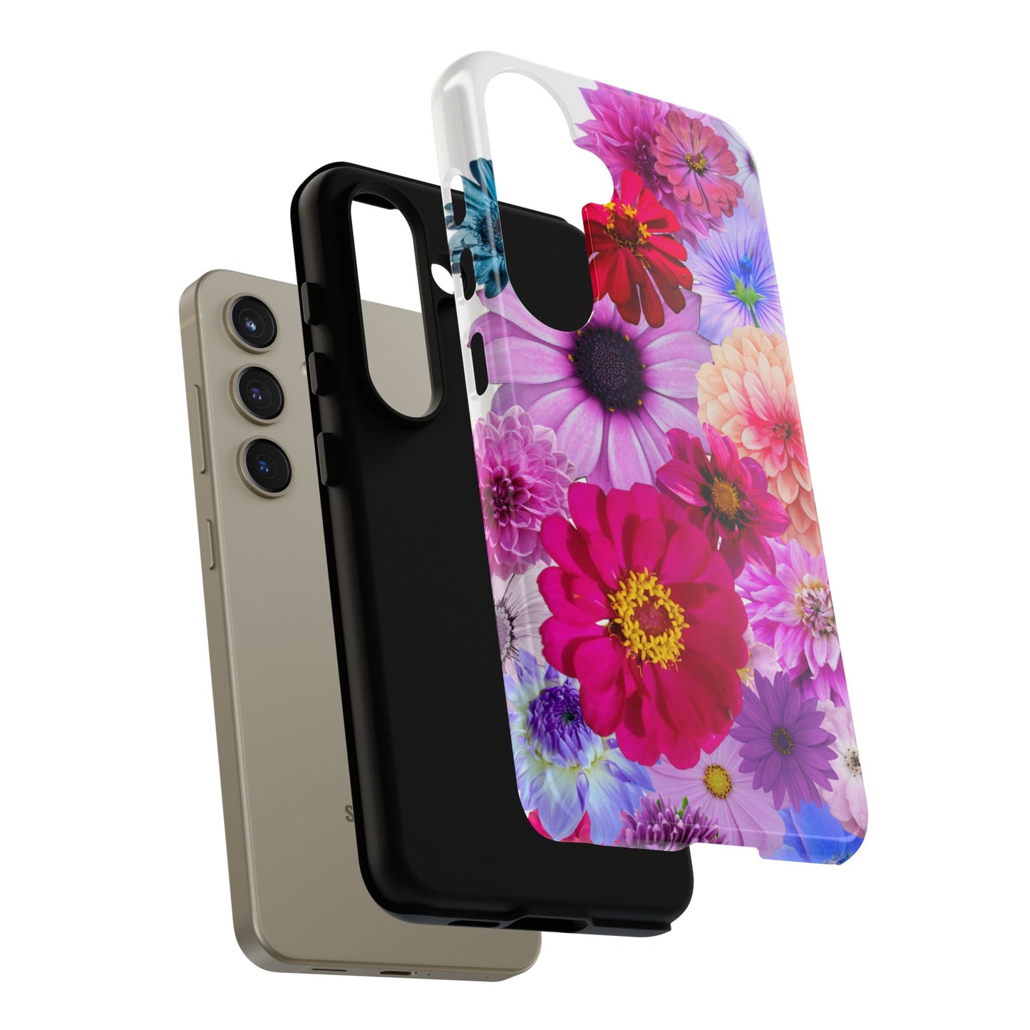 Flower Power Tough Case – Vibrant Floral Phone Protection