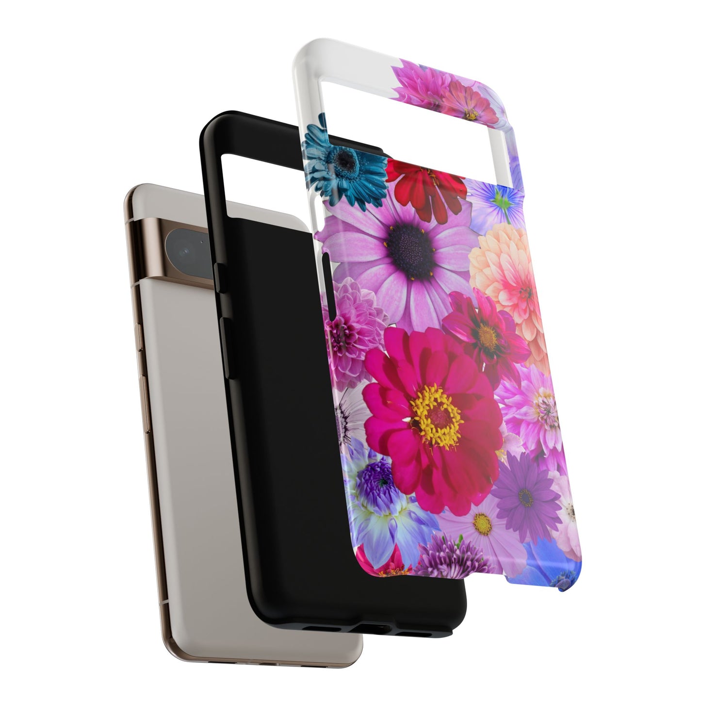 Flower Power Tough Case – Vibrant Floral Phone Protection