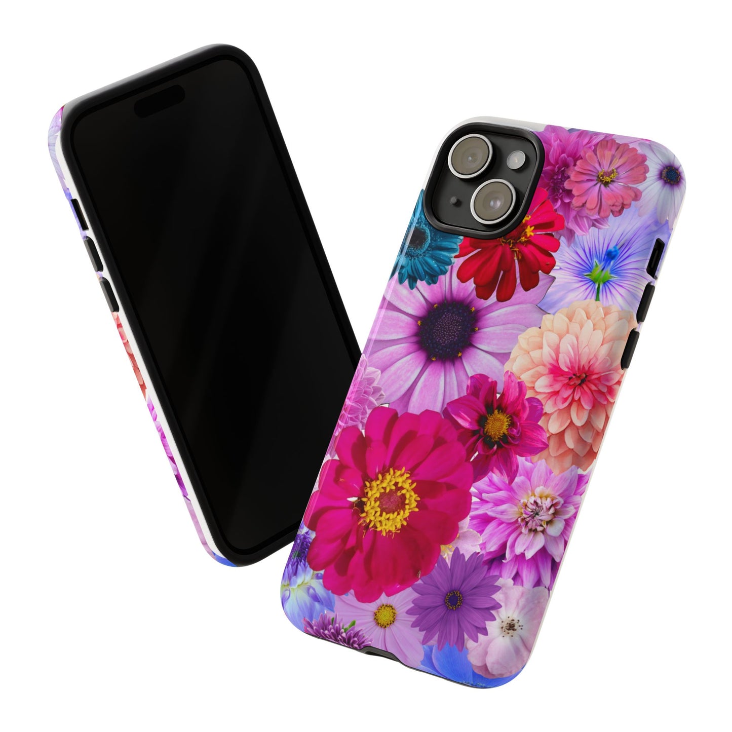 Flower Power Tough Case – Vibrant Floral Phone Protection