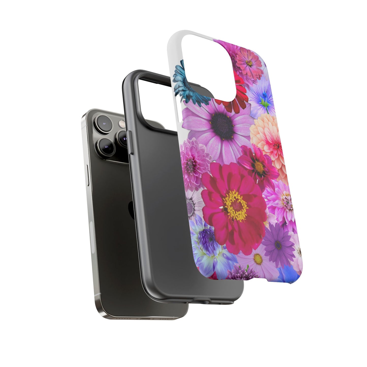 Flower Power Tough Case – Vibrant Floral Phone Protection