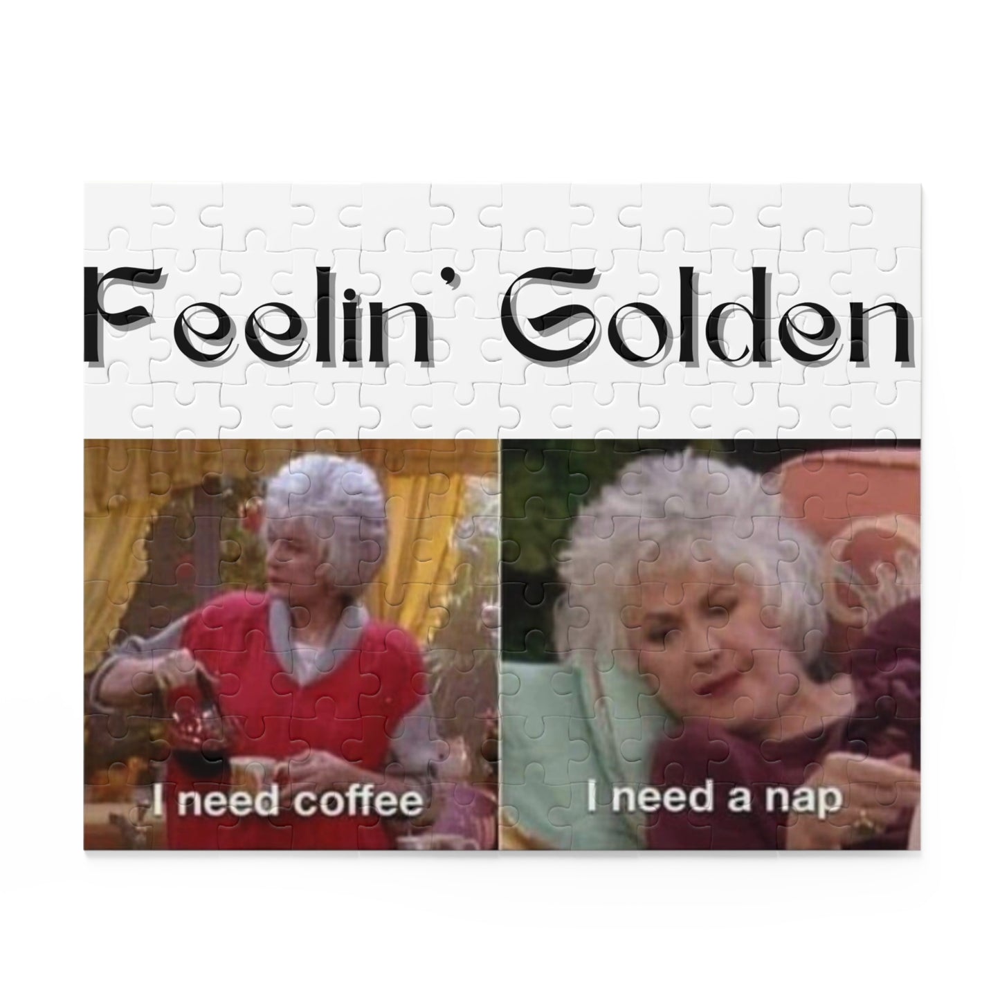 Feelin' Golden Coffee & Nap Puzzle - 500 Pieces