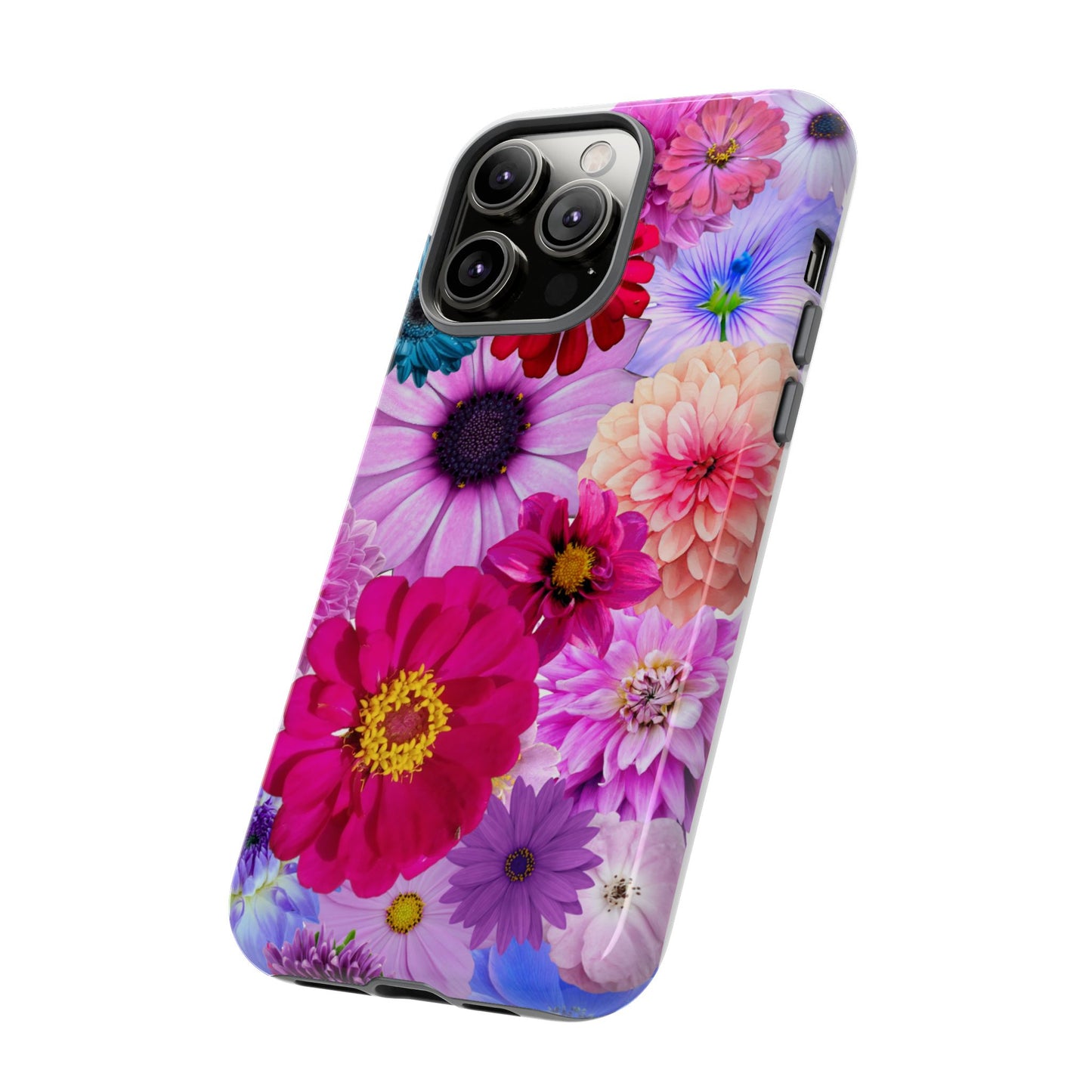 Flower Power Tough Case – Vibrant Floral Phone Protection