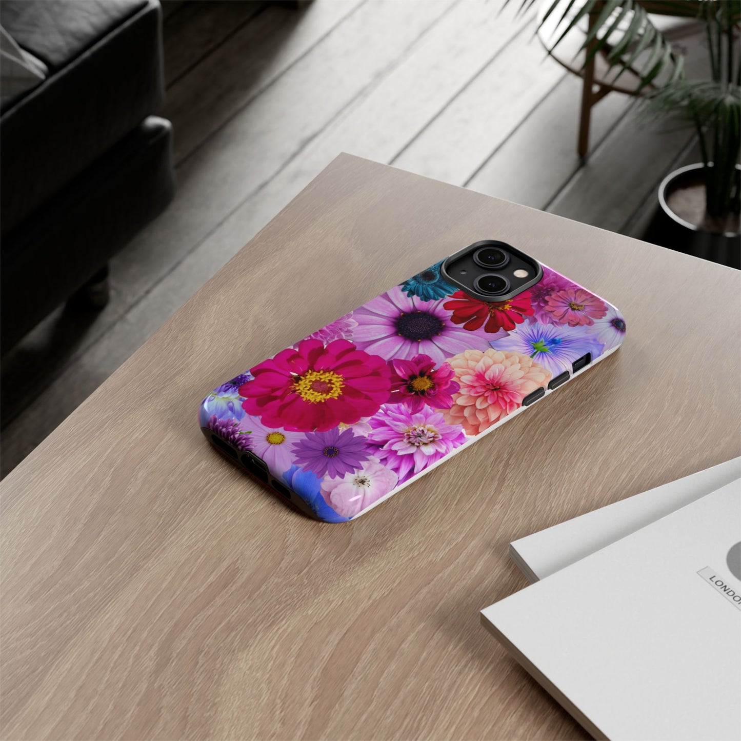 Flower Power Tough Case – Vibrant Floral Phone Protection