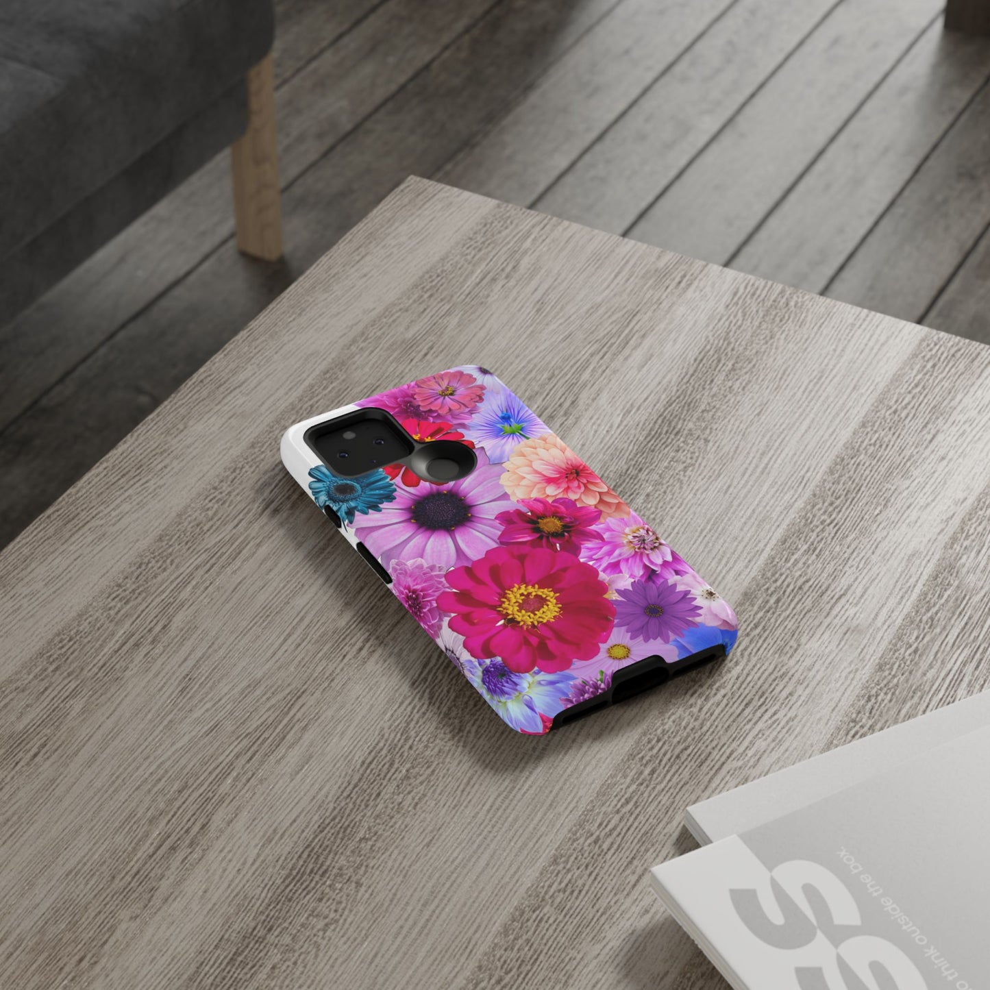 Flower Power Tough Case – Vibrant Floral Phone Protection