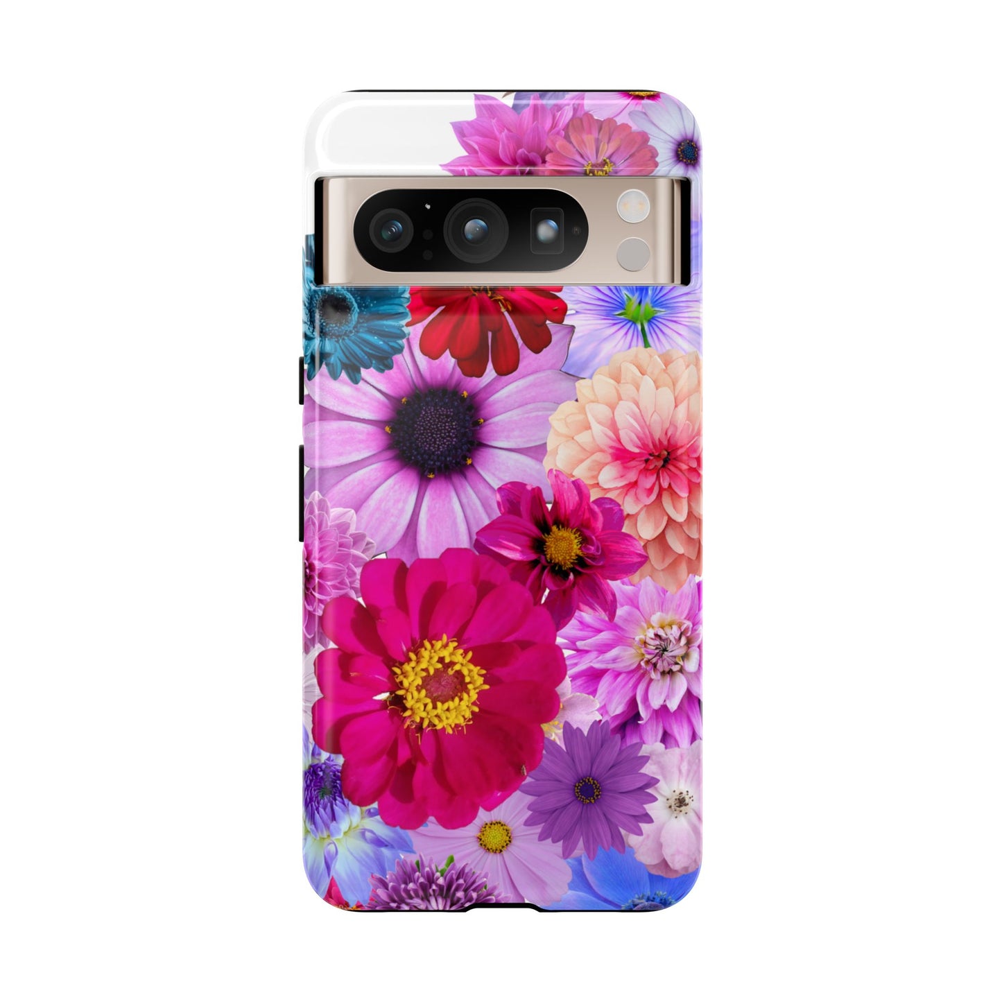 Flower Power Tough Case – Vibrant Floral Phone Protection